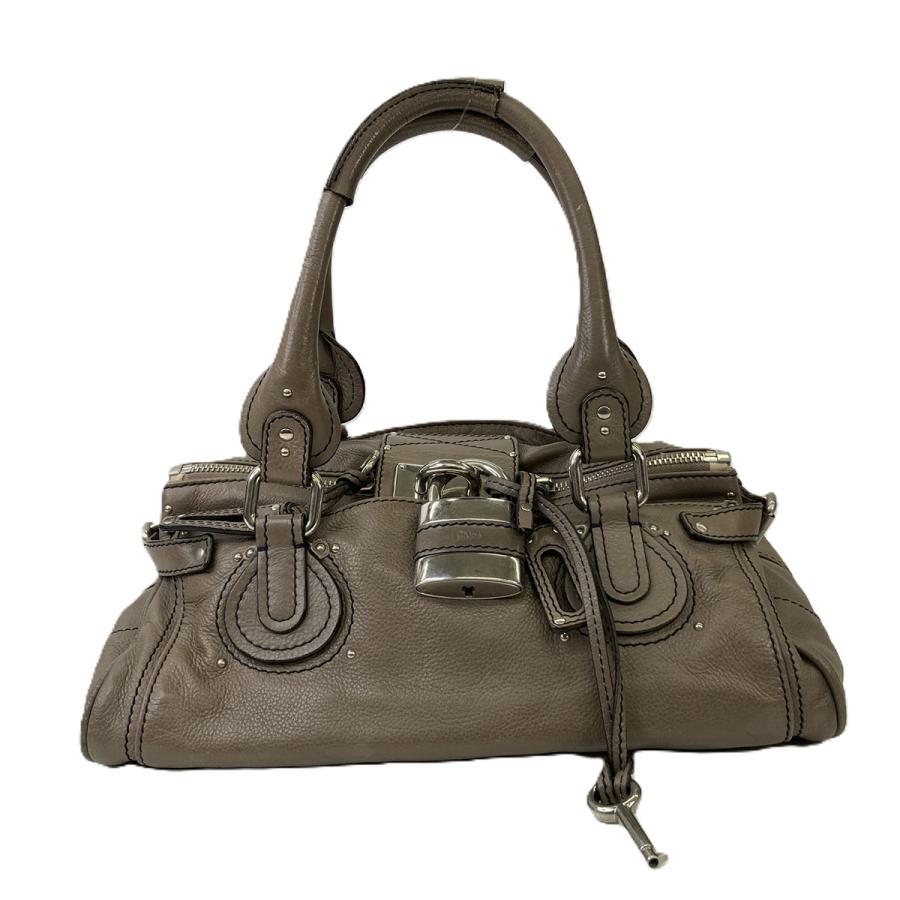 希少✨ Chloe クロエ パディントン ハンドバッグ ベージュ レザー Chloe（クロエ） パディントン レザー ハンドバッグ ベージュ ライト