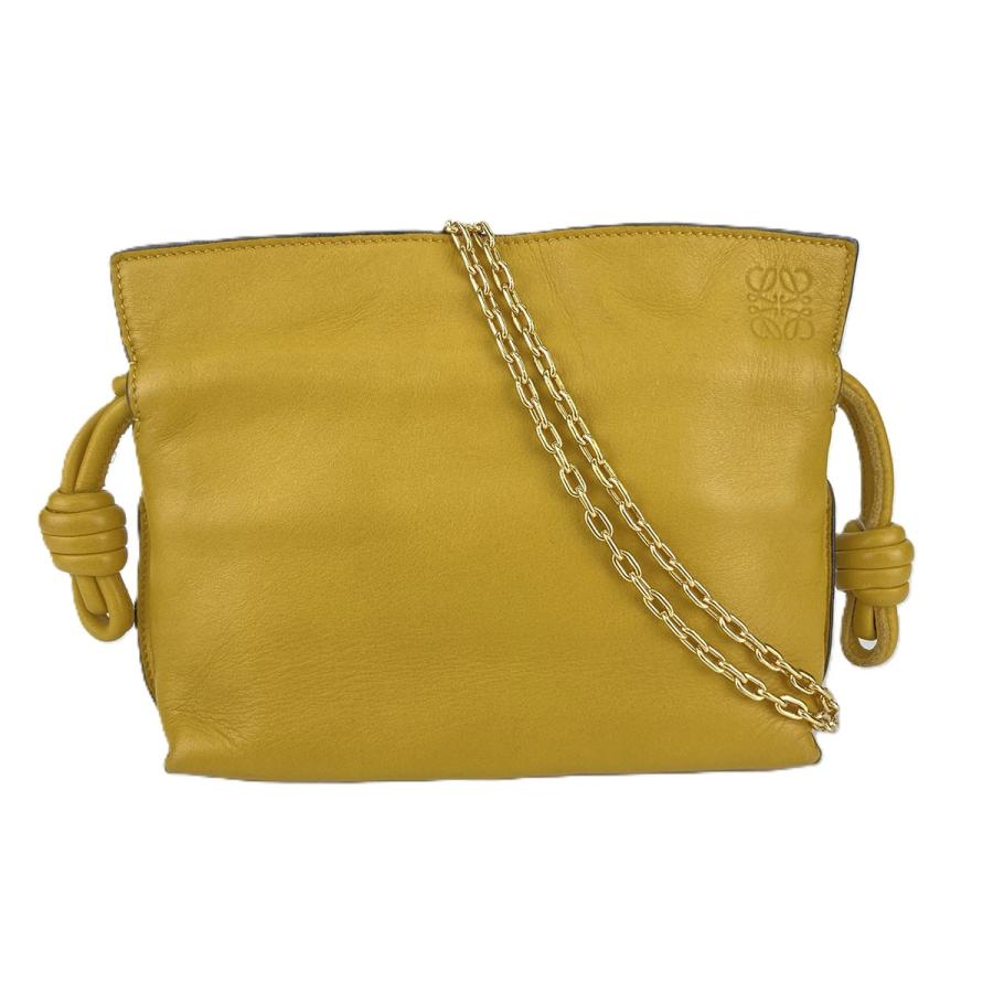 LOEWE（ロエベ） フラメンコクラッチナノレザー チェーン ショルダー