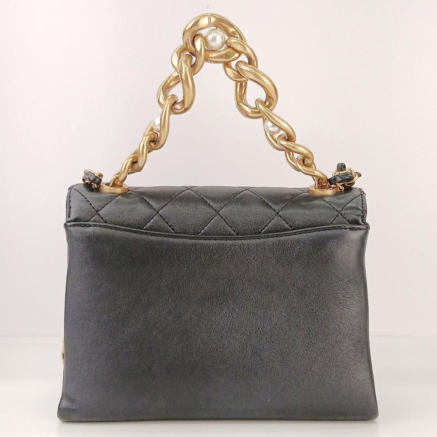 CHANEL（シャネル） ミニマトラッセ シングルフラップ パール 2WAY