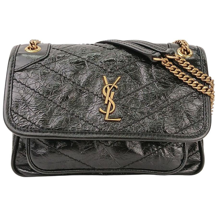SAINT LAURENT サンローラン ニキ ミニ チェーンバッグ ヴィンテージ 