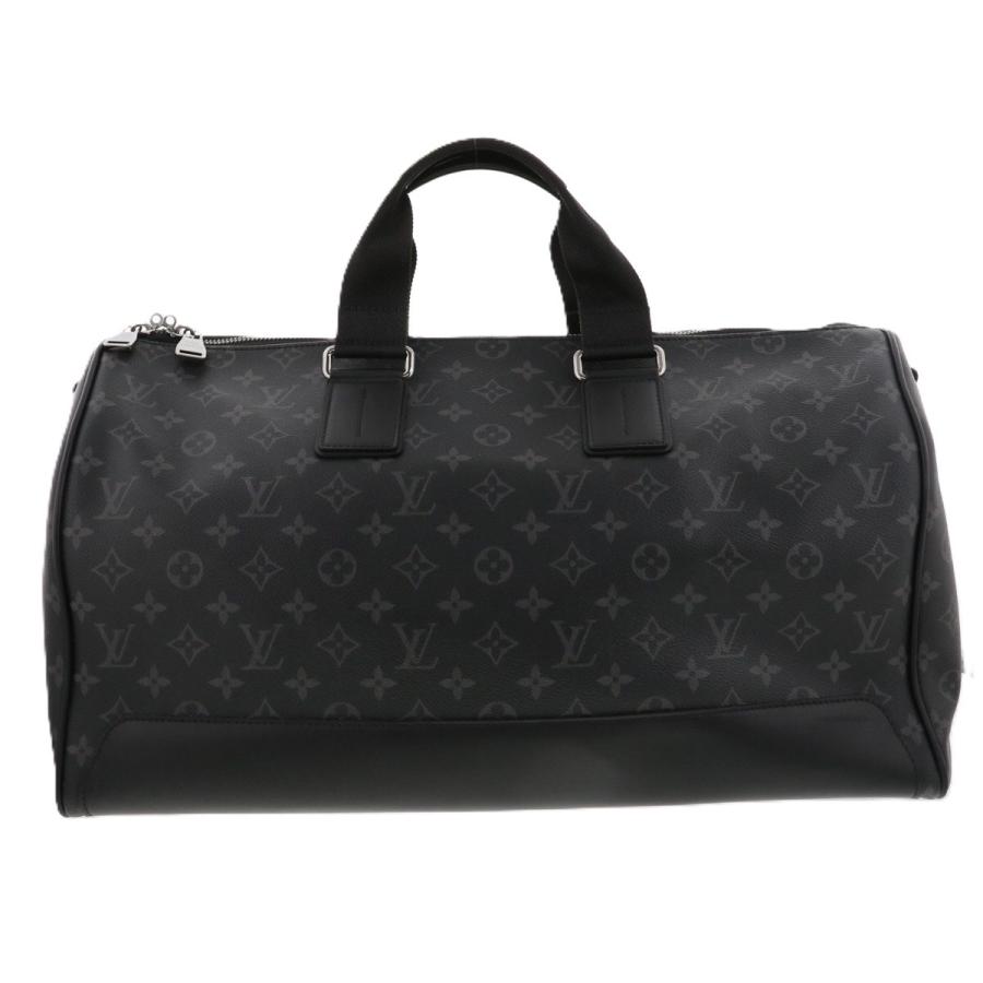 【値下げ】 LOUIS VUITTON ルイ・ヴィトン キーポル ヴォワヤージュ ボストンバッグ M43038 モノグラムエクリプス ブラック グレー  メンズ【中古】 LOUIS VUITTON（ルイ・ヴィトン） 【値下げ】 キーポル ヴォワヤージュ