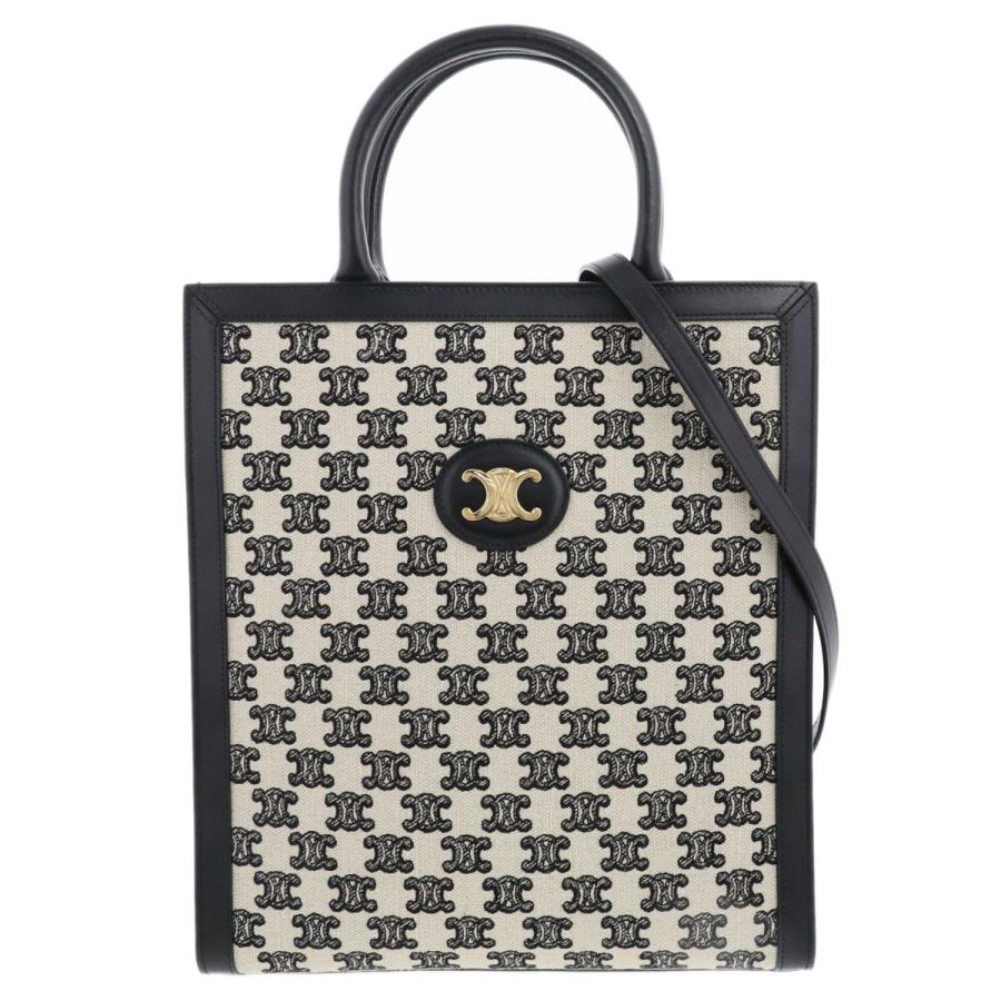 CELINE（セリーヌ） トリオンフ スモール バーティカル カバ トート