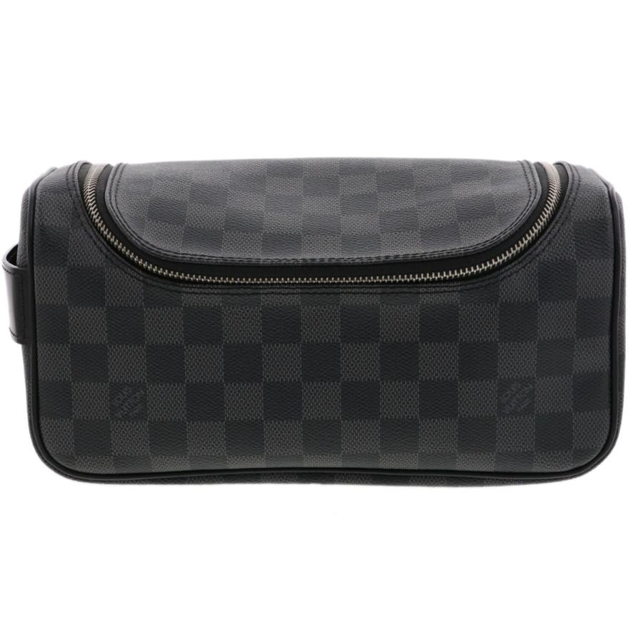 【美品】ダミエ グラフィット トワレ N47625 セカンドバッグ LOUIS VUITTON（ルイ・ヴィトン） トワレ ポーチ セカンドバッグ