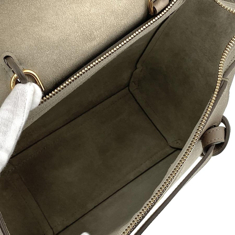 CELINE（セリーヌ） ベルトバッグ ナノ ハンドバッグ 189003ZVA レザー