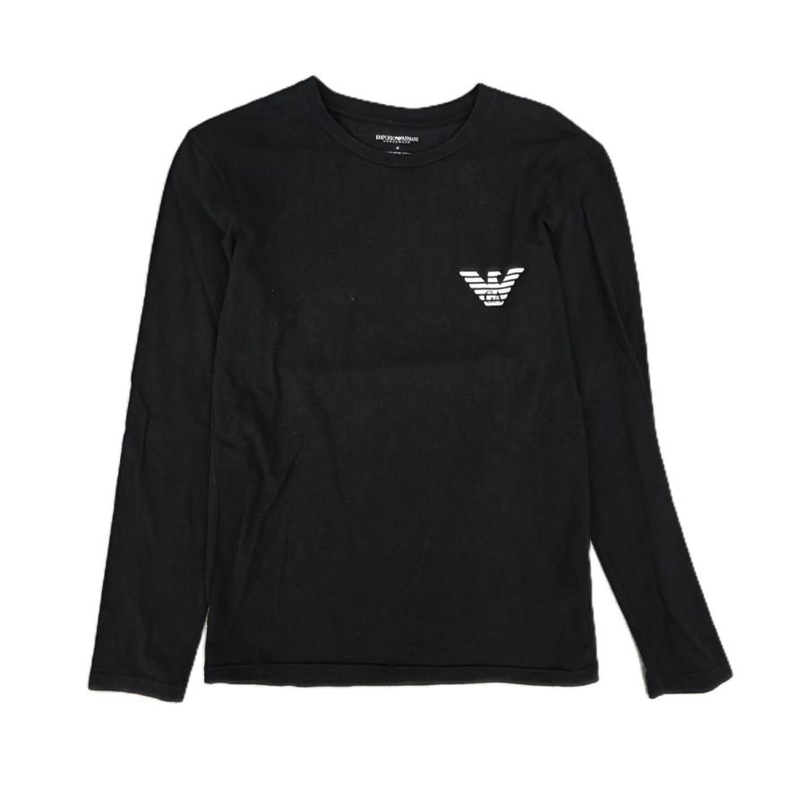 Emporio Armani エンポリオ・アルマーニ ロゴ プリント ロンT 長袖 T 
