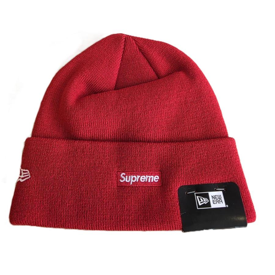 赤 ニット帽 $マーク Supreme Supreme（シュプリーム） 23AW Classic Logo Chunky Ribbed Beanie