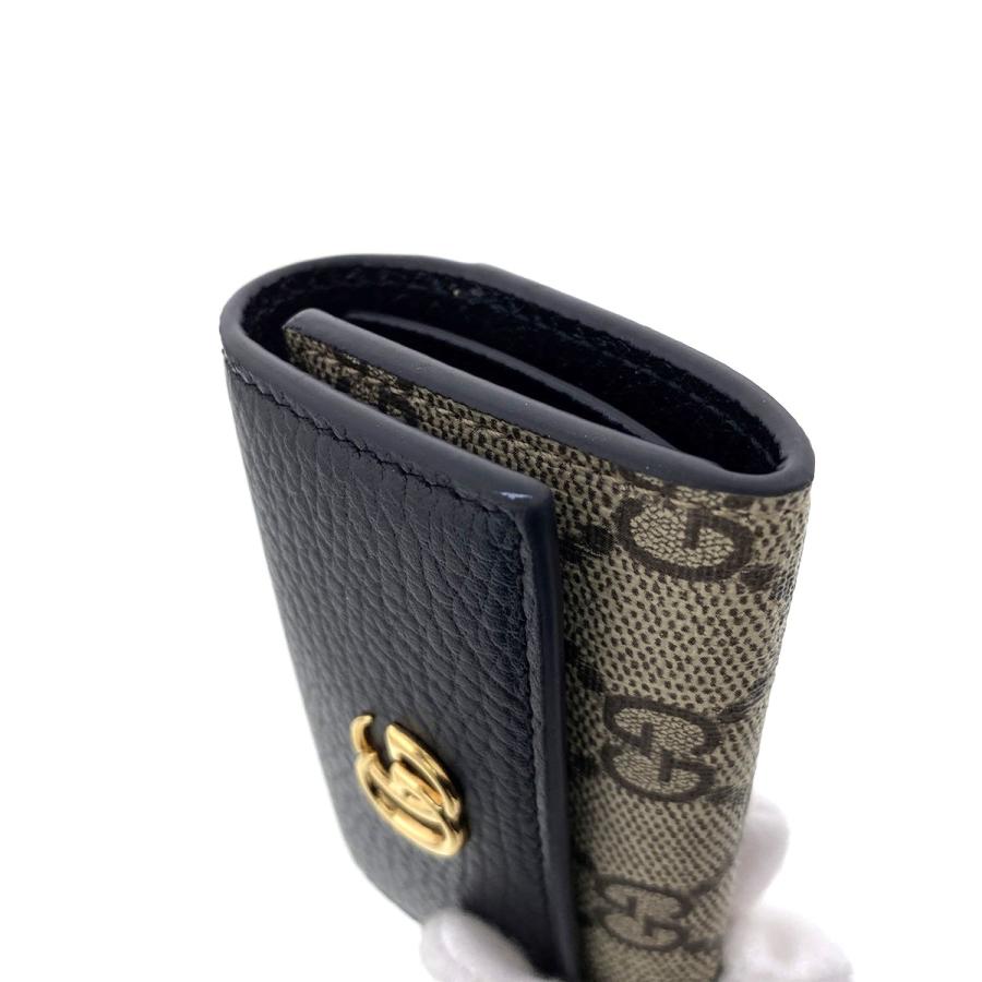 GUCCI（グッチ） GGマーモント バイカラー6連キーケース キーケース
