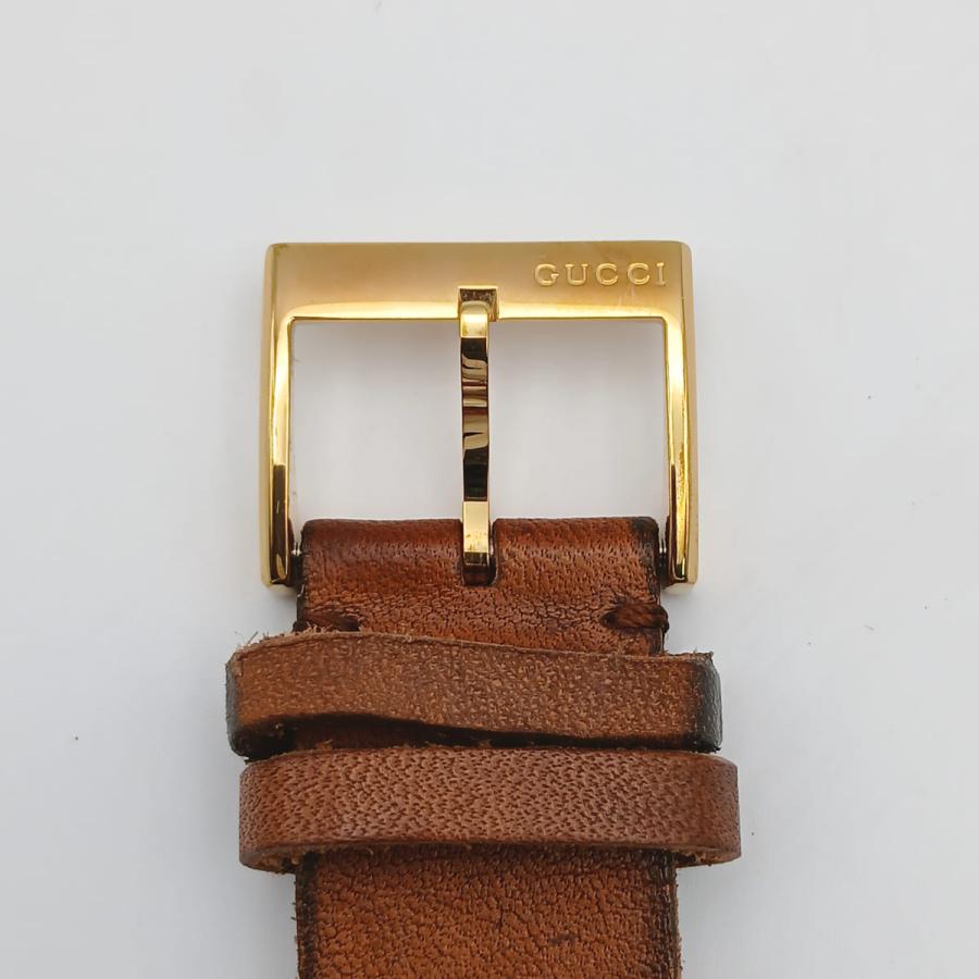 GUCCI（グッチ） Gタイムレス Snake 腕時計 YA126483 レザー グリーン