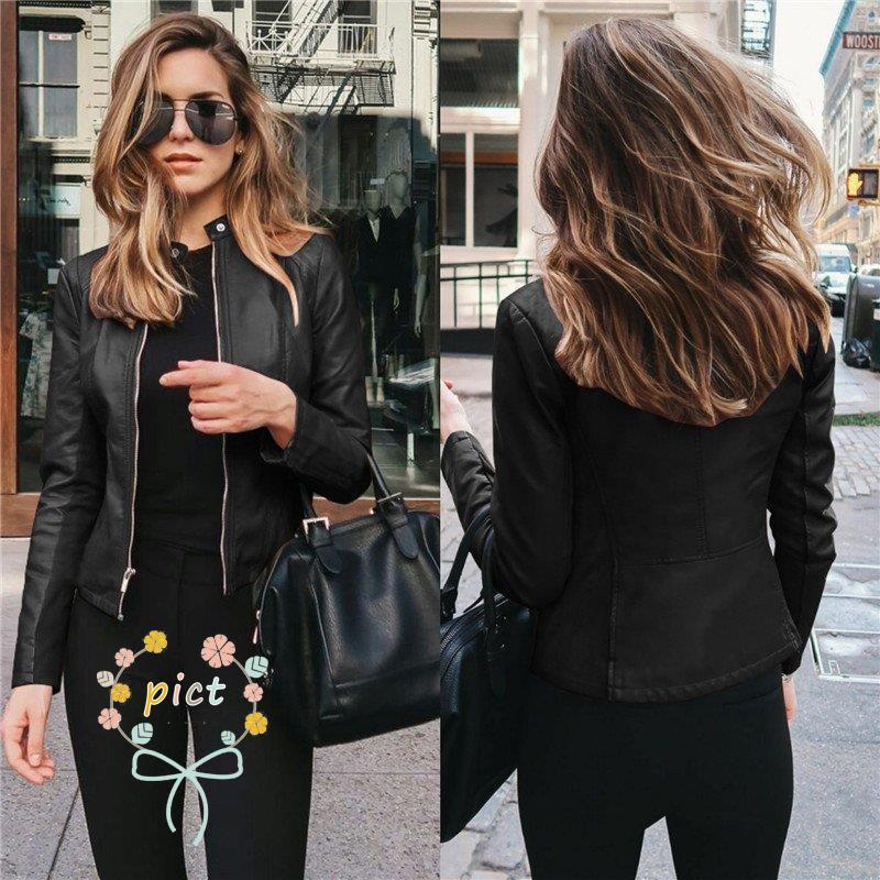 人気ブランドの新作-革ジャン レディース レザージャケット アウター