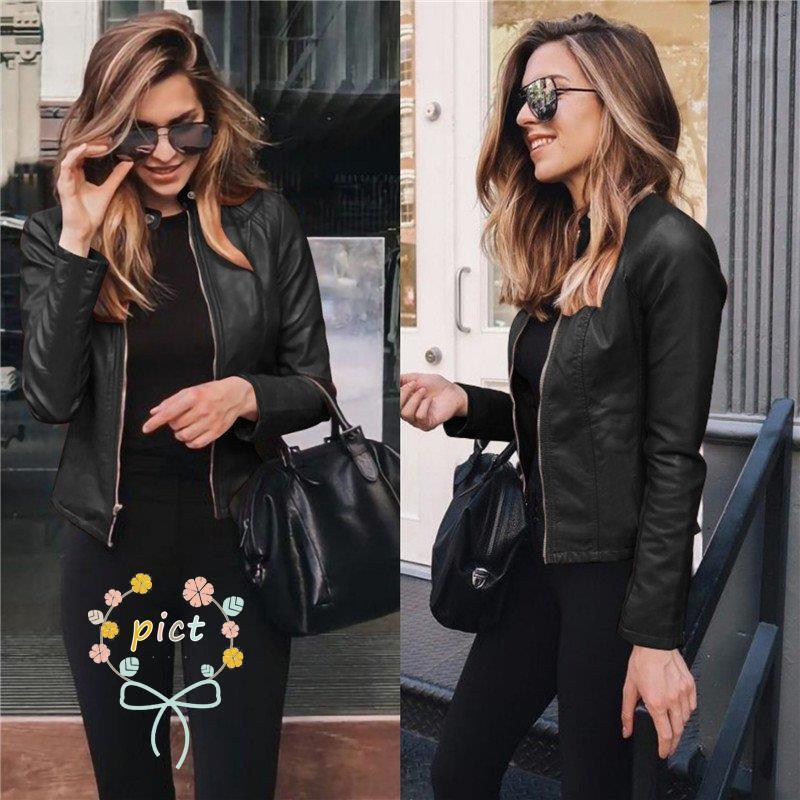 人気ブランドの新作-革ジャン レディース レザージャケット アウター