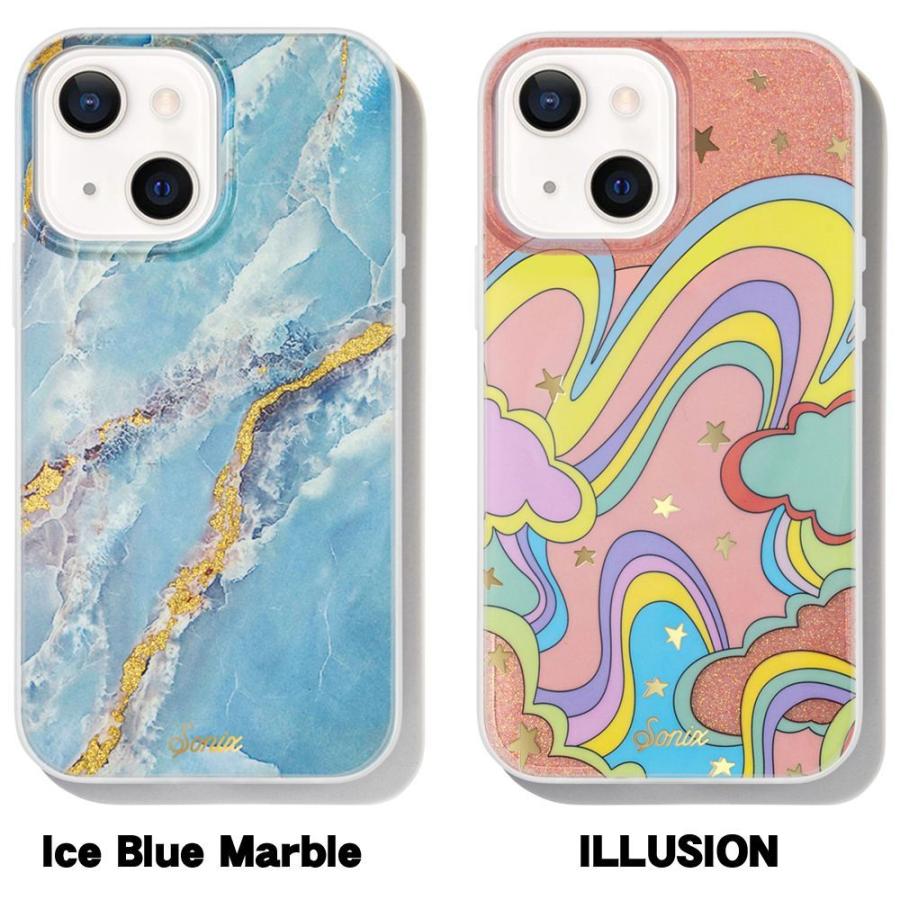 Sonix ソニックス スマホケース スマホ ケース TPU iPhone13 ブルー マーブル 2021 Ice Blue Marble Antimicrobial Case Magsafe対応｜paypaystore｜03