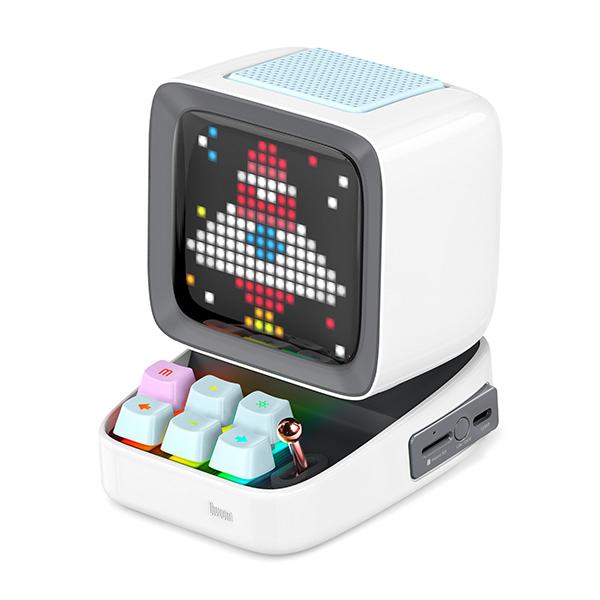 高速配送 Divoom ディブーム Ditoo Plus ディトゥー プラス 45mm多機能bluetoothスピーカー ホワイト 白 Sns表示 アラーム 天気予報 リマインダー ミニゲーム ラジオ 楽天市場 Www Tnn Com Pk