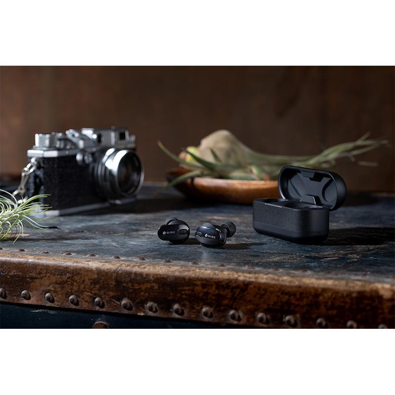 GLIDiC TW-9000 完全ワイヤレスイヤホン メタリックブラック ANC 外音取り込み機能 高音質再生 長時間バッテリー 防滴IPX4 Qi対応 ワイヤレス充電 GLIDiC TW 完全ワイヤレスイヤホン メタリックブラック 外音取り込み機能 高音質再生 長時間バッテリー ワイヤレス充電