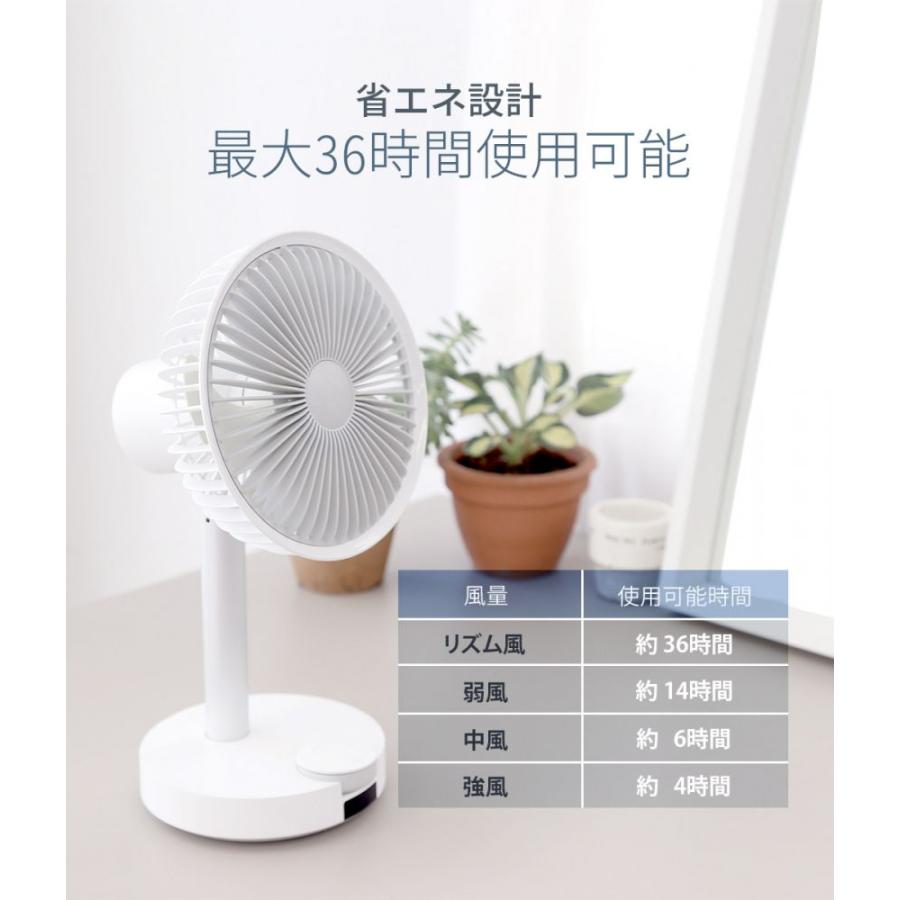 BLUEFEEL BARSET 4D FAN 多機能コードレス卓上扇風機 BLUEFEEL BARSET 4D FAN 多機能コードレス卓上扇風機
