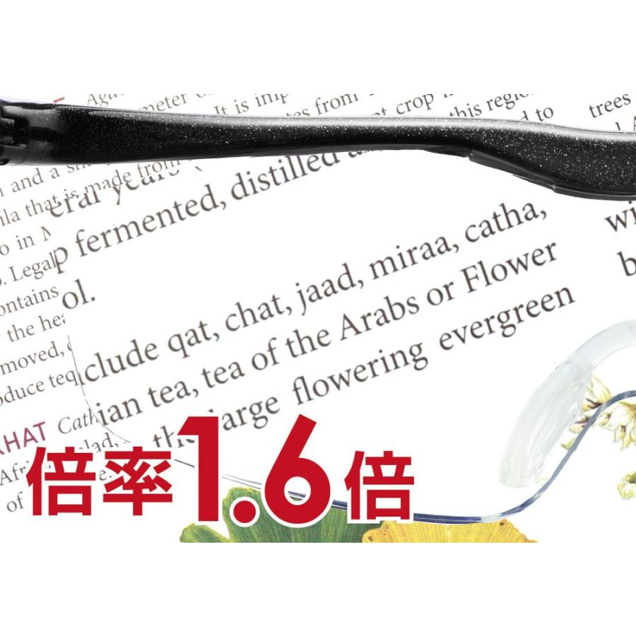 HazukiCompany ハズキルーペ ラージクリアレンズ 1.6倍 ブラックグレー 正規品｜paypaystore｜12