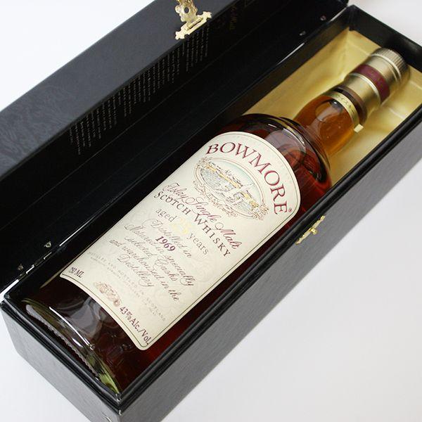 ボウモア 25年 1969年 750ml 43% 正規品・箱付き オールドボトル ボウモア 25年 1969年 750ml 43% 正規品・箱付き オールドボトル