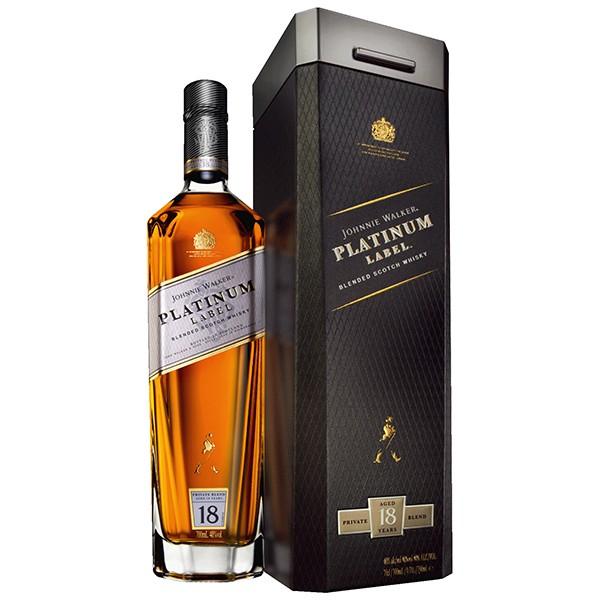 ジョニー・ウォーカー プラチナムラベル 700ml ジョニー ウォーカー プラチナラベル 18年 750ml 40% 正規品・箱付き