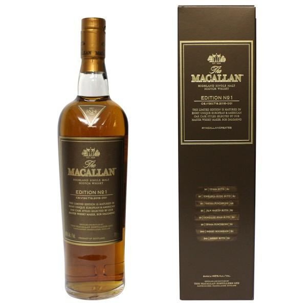 The Macallan Edition No. 1 700ml サントリー SUNTORY（サントリー） マッカラン エディション No.1 700ml 48% 正規