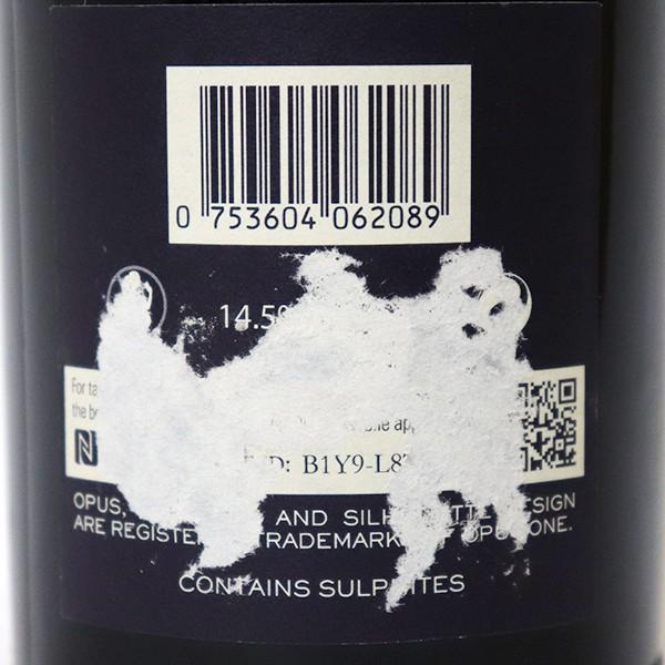 オーパス・ワン（OPUS ONE） [裏ラベル汚れあり］オーパス ワン 2008年