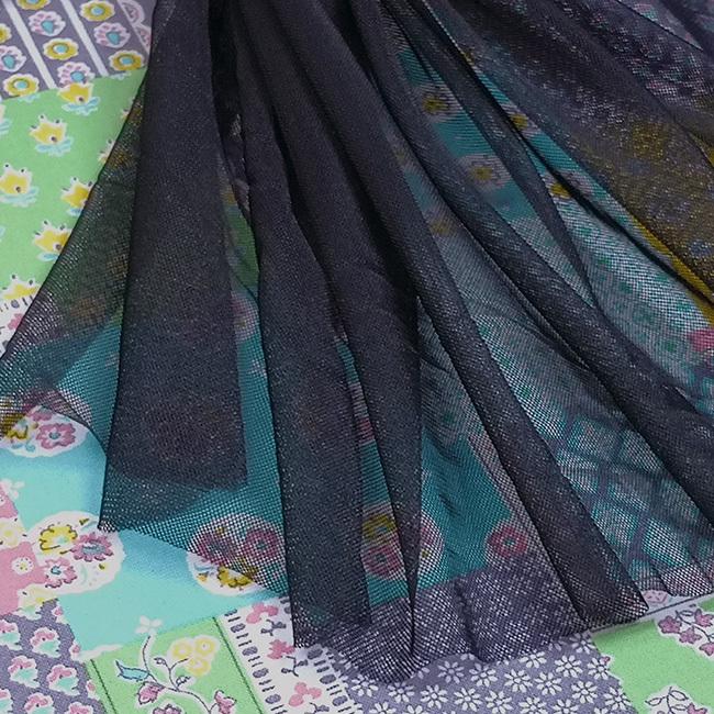 チュールメッシュ 水色 カーキ エンジ パープル 紺 グレー 黒 こげ茶 Tullemesh B Pb Factoryショップ 通販 Yahoo ショッピング