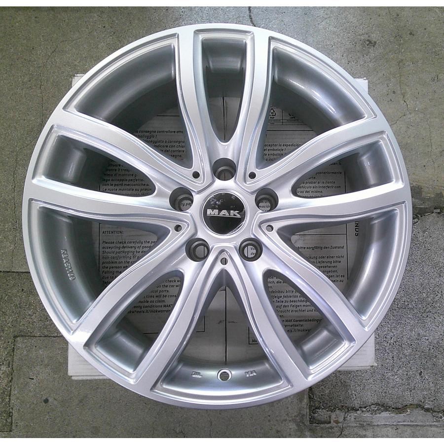 新品未使用 ホイール4本セット MAK FAHR 7.5J-17インチ(+30）5穴PCD112 