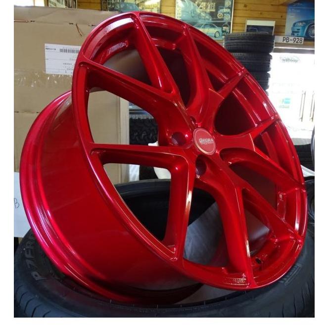 19インチスタッドレスタイヤ＆ホイール新品4本セット　BENZメルセデスベンツAクラスW177冬225/40R19＆GRORA GS15Vレッド　 | Mercedes-Benz | 02