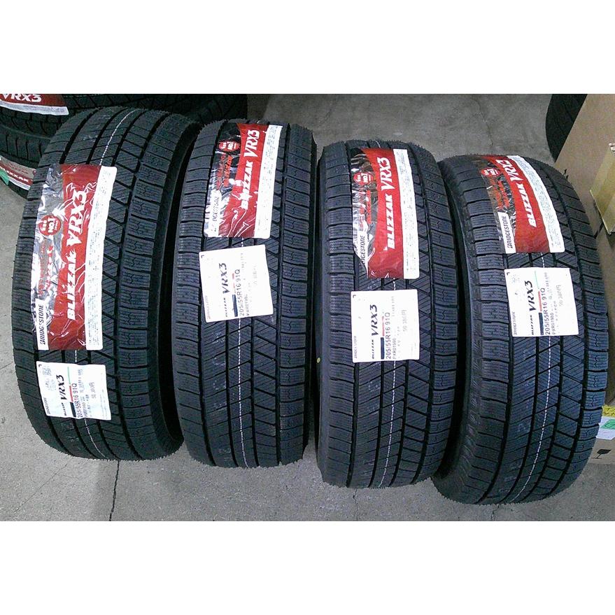 ブリザック VRX3 送料無料！新品4本！ 16インチBS VRX-3 スタッドレス
