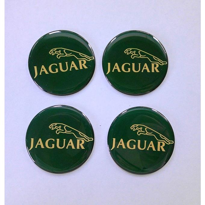 JAGUAR（ジャガー） エンブレム 4枚セット ホイールセンターマーク49φ 