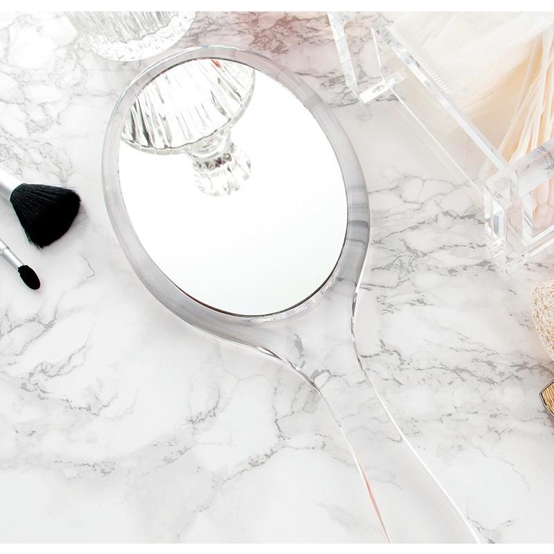 鏡 手鏡 ハンドミラー 化粧鏡 アクリル 拡大鏡 ３倍 等倍 両面 ２面 楕円型 オーバル Js8171 安い シンプル 化粧鏡 メイク プロ仕様 パウダーバス ヒーリング 通販 Yahoo ショッピング