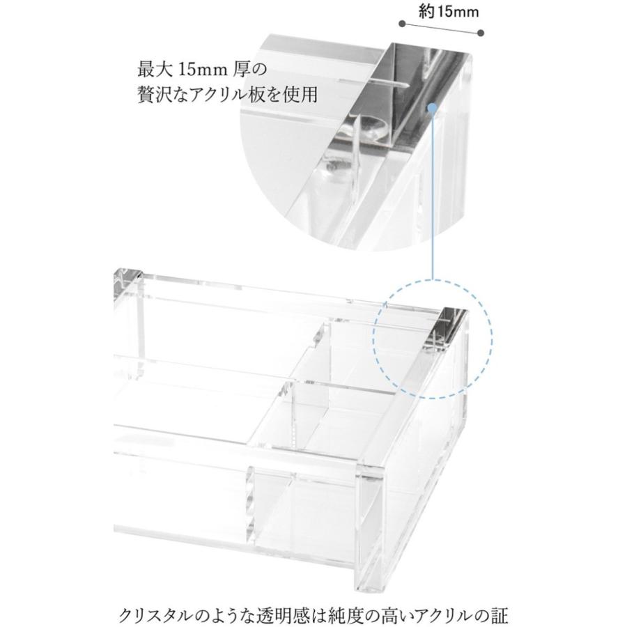 小物入れ アクセサリーケース 収納ケース 仕切り 開閉式フタ アクリル ボックス おしゃれ シンプル ギフト 安い アクア 仕切りボックス クリア Aqua Sikiribox パウダーバス ヒーリング 通販 Yahoo ショッピング