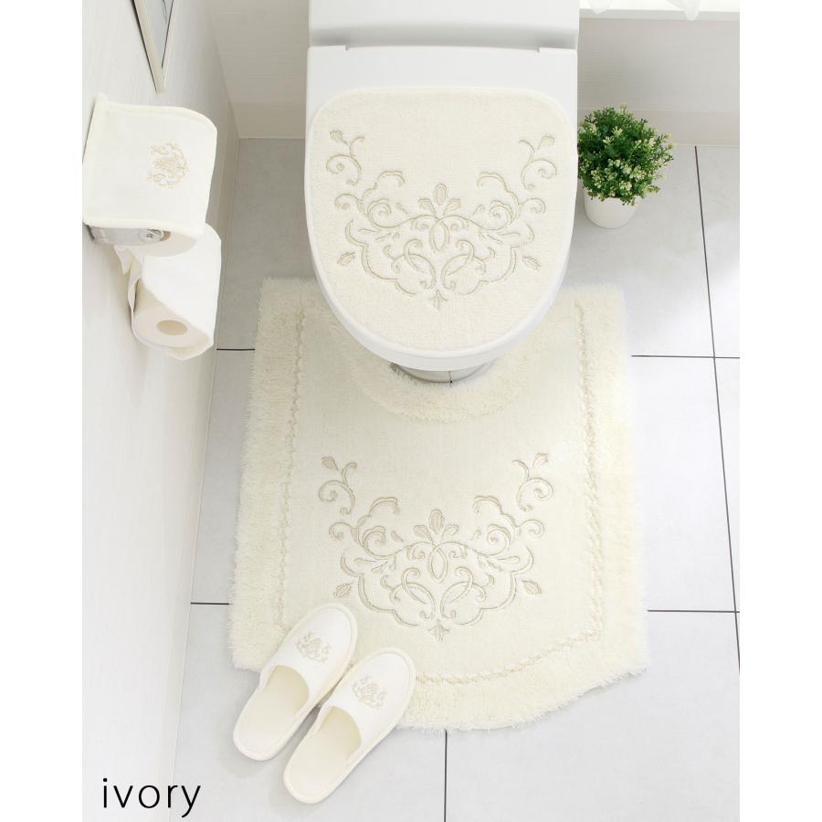 大同（日用品） トイレマット 4点 セット 大判 ロング かわいい