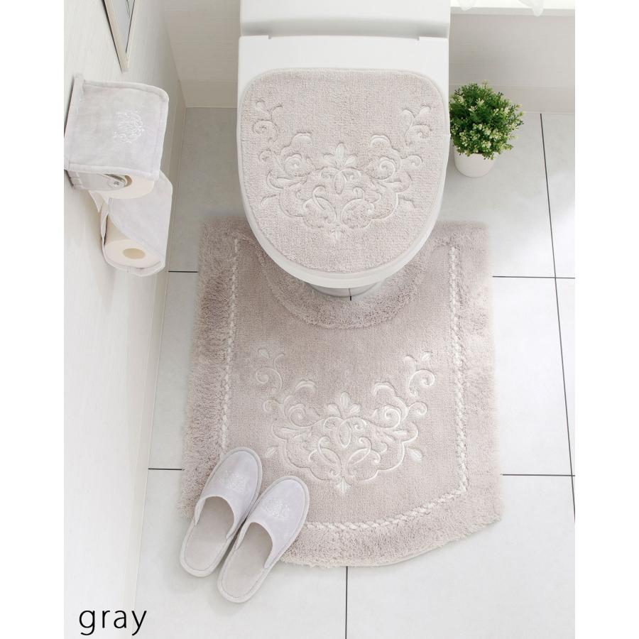 大同 トイレマット 4点 セット 大判 ロング かわいい 洗える おしゃれ