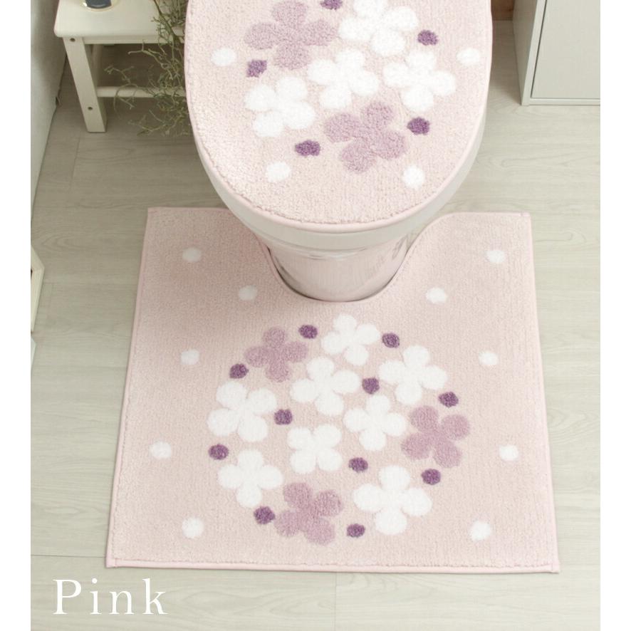 トイレマットセット 2点 おしゃれ 安い 風水 かわいい グリーン ピンク 緑 四つ葉 クローバー フタカバー フロース Floss Tmfc おしゃれインテリア雑貨店パウダーバス ヒーリング 通販 Yahoo ショッピング