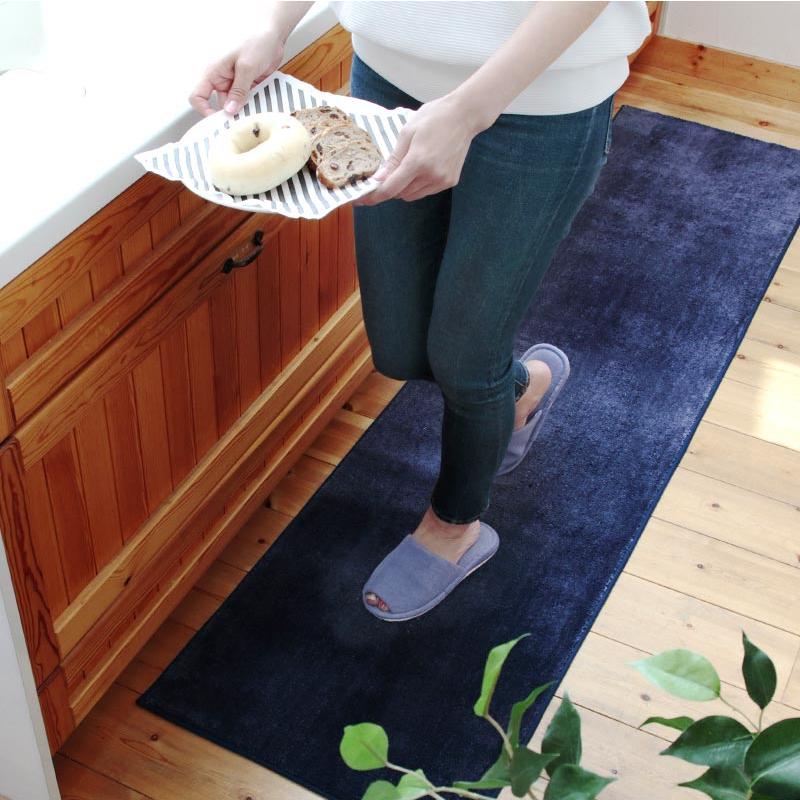 キッチンマット ロングマット おしゃれ 安い 洗える 抗菌防臭 吸水速乾