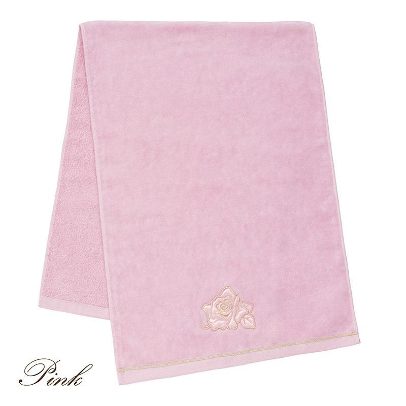 タオル フェイスタオル ハンドタオル おしゃれ 日本製 綿100 高級 バラ柄 ローズ 豪華 上質 メール便 ホワイト ピンク プレシャスローズ Preciousrose Ht パウダーバス ヒーリング 通販 Yahoo ショッピング