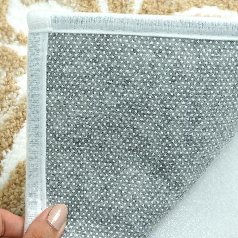 3267円 卓出 トイレマット４点セット おしゃれ 北欧 ホワイト ピンク ブルー リシェス トイレマット60 60cm フタカバー スリッパ ホルダー カバー オーナメント 洗える