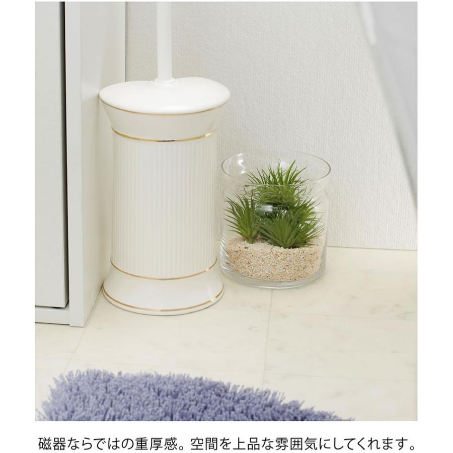 トイレブラシセット トイレブラシ ケース付き おしゃれ 安い 陶器 白磁 ソフトモダン２ 収納 トイレ掃除ブラシ エレガント トイレ用品 洗面グッズ Softmodern2 Toiletbrush パウダーバス ヒーリング 通販 Yahoo ショッピング