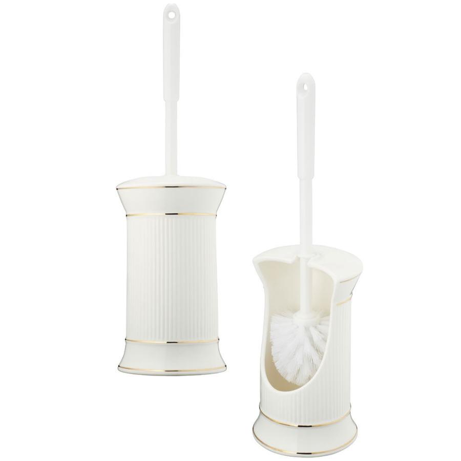 トイレブラシセット トイレブラシ ケース付き おしゃれ 安い 陶器 白磁 ソフトモダン２ 収納 トイレ掃除ブラシ エレガント トイレ用品 洗面グッズ Softmodern2 Toiletbrush パウダーバス ヒーリング 通販 Yahoo ショッピング