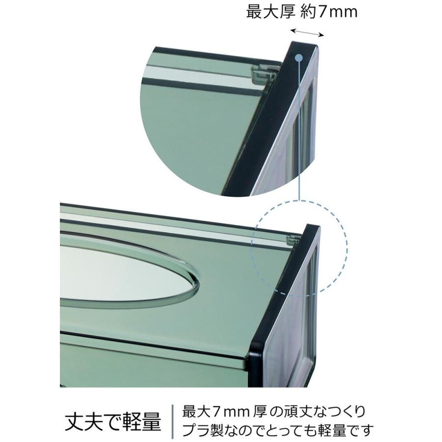 ティッシュケース 安い ６色 おしゃれ ティッシュカバー 軽量 詰め替え用 シンプル 透明 カラバリ クリア ピンク グリーン ブルー グレー ブラウン トランス Transparent Tissuecase パウダーバス ヒーリング 通販 Yahoo ショッピング
