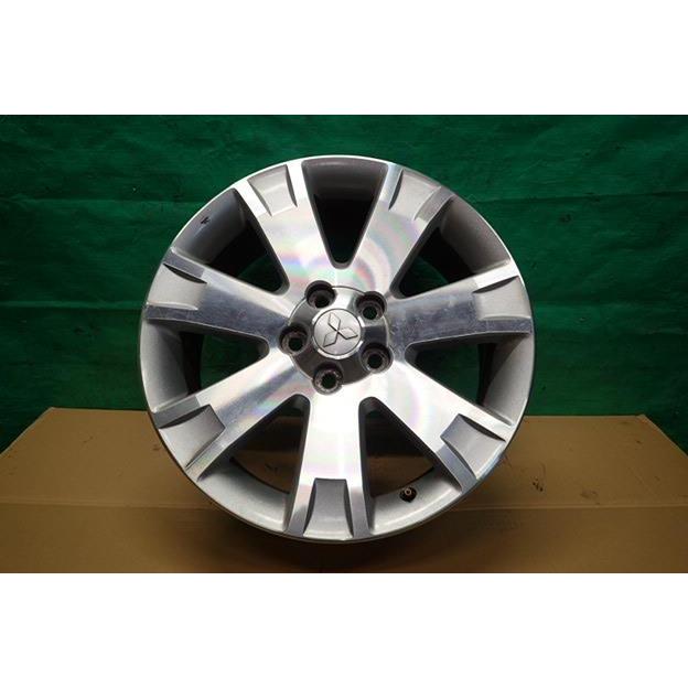 ちー 三菱デリカＤ５ 純正18インチ シルバー 5本スポークホイールセット デリカD5 18インチ シルバー 5本スポークホイールセット 中古