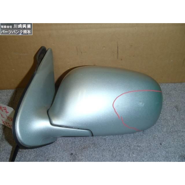 マーチ HK11 左サイドミラー 左ミラー FL0 ライトグリーニッシュ 