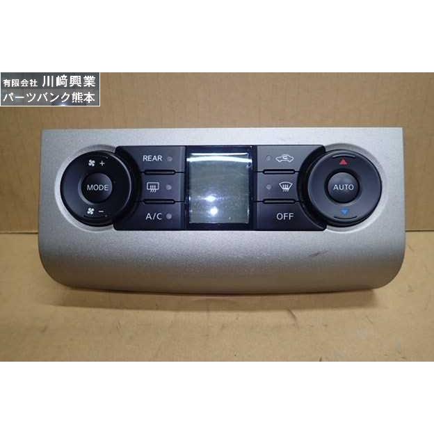 セレナ C25 AC エアコン スイッチパネル Calsonic cansei