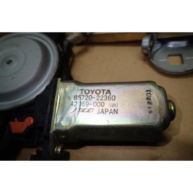 トヨタ マークII JZX100 左リア ドアレギュレータ モーター 85720 