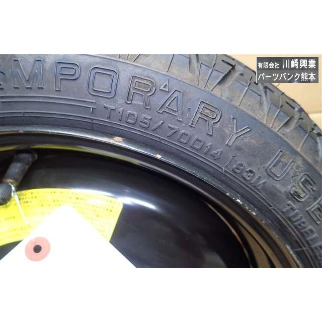 キューブ キューブ BZ11 スペアタイヤ J14×4T T105/70D14 14インチ