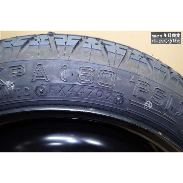 キューブ キューブ BZ11 スペアタイヤ J14×4T T105/70D14 14インチ