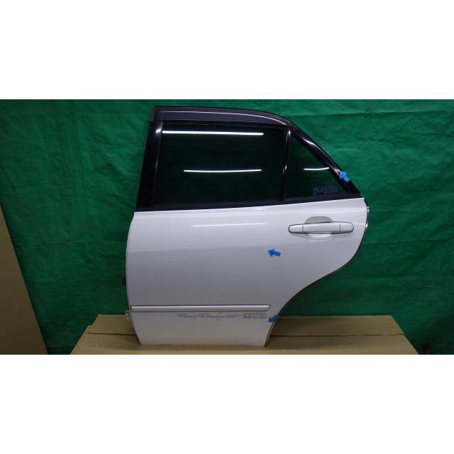 トヨタ（TOYOTA） アルテッツァ SXE10 左リア ドアASSY 051 ホワイト