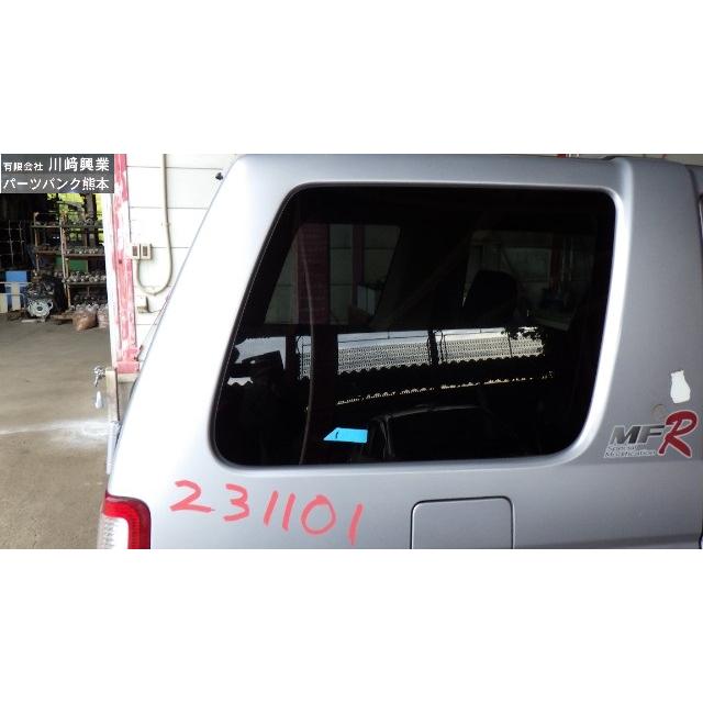三菱（MITSUBISHI） パジェロミニ ABA-H53A 右クォーターガラス アサヒ 
