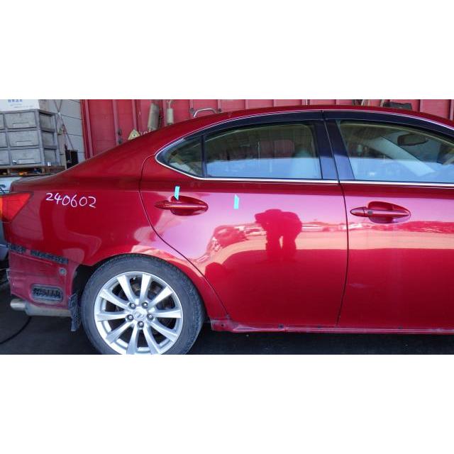 レクサス（LEXUS） IS DBA-GSE20 右リア ドアASSY 3R1 レッドマイカ