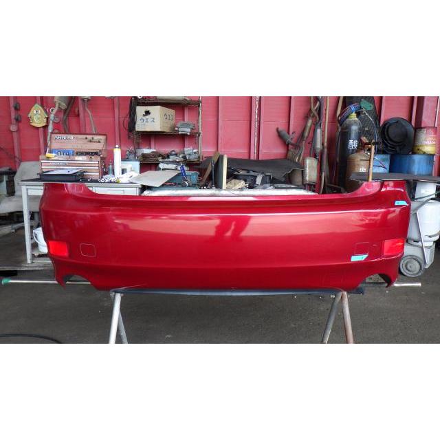 レクサス（LEXUS） IS DBA-GSE20 リア バンパー 3R1 レッドマイカ