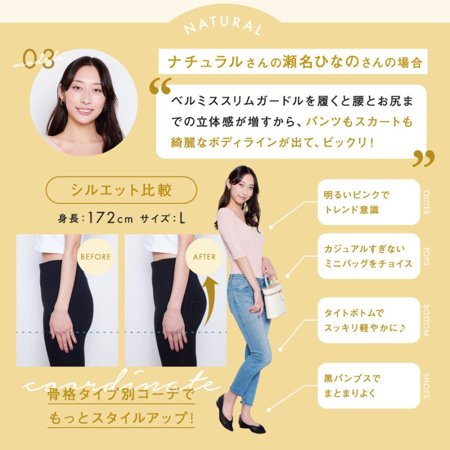 BELMISE（ベルミス） 公式 スリム ガードル お腹引き締め 補正下着
